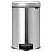 Pattumiera A Pedale Pedal Bin New Icon 24x32,5x40 Cm Inox Satinato 12 Litri - 113604 - Foto miniatura 4
