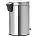 Pattumiera A Pedale Pedal Bin New Icon 24x32,5x40 Cm Inox Satinato 12 Litri - 113604 - Foto miniatura 5