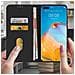 Custodia Huawei P40 Portadocumenti Funzione Supporto Nero - Foto miniatura 2