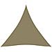 Parasole a Vela Oxford Triangolare 4,5x4,5x4,5 m Beige - Foto miniatura 1