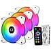 Galaxy Iii Essential Bx120 Argb Arctic (pacco 3) - Ventola A-rgb Da 120 Mm Per Case Pc - Foto miniatura 1