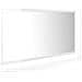 Specchio da Bagno LED Bianco Lucido 90x8,5x37 cm in Acrilico - Foto miniatura 2