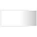 Specchio da Bagno LED Bianco Lucido 90x8,5x37 cm in Acrilico - Foto miniatura 6