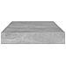 Ripiani Libreria 4pz Grigio Cemento 100x10x1,5cm Multistrato - Foto miniatura 3