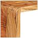 Set Mensole Cubiche Da Parete 3 Pz In Legno Massello Di Acacia - Foto miniatura 3