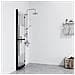 Parete Per Doccia Walk-in Pieghevole In Vetro Esg 70x190 Cm - Foto miniatura 3