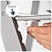 Seggiolone Sit Up Click - Cresce con il bambino - Innovativa chiusura a scatto - Legno grigio - Foto miniatura 4