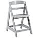 Seggiolone Sit Up Click - Cresce con il bambino - Innovativa chiusura a scatto - Legno grigio - Foto miniatura 5