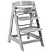 Seggiolone Sit Up Click - Cresce con il bambino - Innovativa chiusura a scatto - Legno grigio - Foto miniatura 1