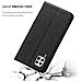 Custodia Compatibile Con Honor P40 Lite /nova 7i In Nero Di Notte - Coperchio Protettiva Con Chiusura Magnetica, Funzione Stand E Tasca Per Le Carte - Foto miniatura 8