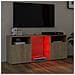 Mobile Porta TV con Luci LED Rovere Sonoma 120x30x50 cm - Foto miniatura 2