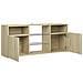 Mobile Porta TV con Luci LED Rovere Sonoma 120x30x50 cm - Foto miniatura 8