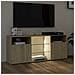 Mobile Porta TV con Luci LED Rovere Sonoma 120x30x50 cm - Foto miniatura 9