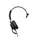 Jabra Evolve2 40 Se Auricolare Cablato A Padiglione Musica E Chiamate Usb Tipo-c Nero - Foto miniatura 1