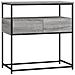 Tavolino Consolle Grigio Sonoma 75x40x75 Cm Legno Multistrato - Foto miniatura 1