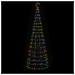 Illuminazione Albero Di Natale Picchetti 570led Colorato 300cm - Foto miniatura 2