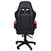 90563R sedia per videogioco Sedia da gaming per PC Seduta imbottita Nero, Rosso - Foto miniatura 3
