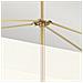 Lampadario Industrial Nordico Calters Alluminio Oro Champagne Led 50.8w 3000k - Foto miniatura 5