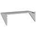 Mensola A Muro 100x45x31 Cm Argento In Acciaio Inossidabile - Foto miniatura 6