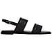 Squared Flat Sandal Sandali Sintetico Scarpe Donna Nero Eu 36, Hw0hw01496 Beh - Foto miniatura 1