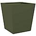Fioriera da Giardino Verde Oliva 40x40x40 cm in Acciaio - Foto miniatura 1