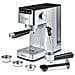 Macchina Caffé Cialde e Caffé Macinato PCEU0131 in Polvere Espresso Manuale con Erogatore di Vapore Colore Inox - Foto miniatura 2
