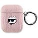 Custodia Per Airpods 1/2 Choupette In Rilievo, Rosa - Foto miniatura 1