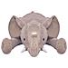 Giocattolo Peluche Elefante Xxl 95 Cm - Foto miniatura 3