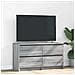 Mobile Tv Grigio Sonoma 100x35x54 Cm In Legno Multistrato - Foto miniatura 1