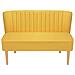 Lusso Casadino -  Divano In Tessuto 117x55,5x77 Cm Giallo - Foto miniatura 1