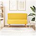 Lusso Casadino -  Divano In Tessuto 117x55,5x77 Cm Giallo - Foto miniatura 8