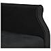 Divano Letto a L Nero 271x140x70 cm in Velluto - Foto miniatura 8