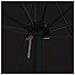 Ombrellone da Giardino  ø395x245 cm Nero - Foto miniatura 4