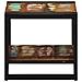 Tavolino da caffè  Multicolore 40x50x38 cm in legno massello riciclato - Foto miniatura 5