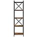 Libreria Rovere fumo 40 x 30 x 153 cm Legno multistrato - Foto miniatura 5