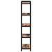 Libreria Rovere fumo 40 x 30 x 153 cm Legno multistrato - Foto miniatura 6