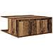 Tavolino da salotto with Drawer Legno antico 80 x 80 x 31 cm - Foto miniatura 1