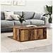 Tavolino da salotto with Drawer Legno antico 80 x 80 x 31 cm - Foto miniatura 2