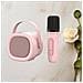 Altoparlante Karaoke Portatile Bluetooth 5.3 Con Microfono Wireless, Audio Hifi, Karaoke Per Due Pink - Foto miniatura 2