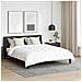 Set Coperta Invernale con cuscino 3 pcs Bianco 240 x 220 cm - Foto miniatura 2