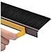 Spazzole per porte autoadesive 6 pcs Marrone 100 cm - Foto miniatura 8