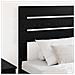 Testiera con testiera Rovere Nero 75 cm Legno multistrato - Foto miniatura 3
