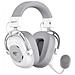 H2002YG (White and grey) Cuffie Con cavo e senza cavo A Padiglione Gaming Bluetooth Grigio, Bianco - Foto miniatura 1