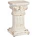 Colonna Decorativa In Magnesio Bianco 25x25x45h Cm - Foto miniatura 1