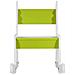 Sedia A Dondolo Per Bambini In Legno Laccata Verde 33x55x51,5cm - Foto miniatura 2