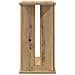 Tavolino Rovere artigianale 35 x 25 x 50 cm Legno multistrato - Foto miniatura 6