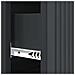 Mobile con Cassetti Nero 66 x 34,5 x 90 cm Legno ingegnerizzato - Foto miniatura 8