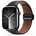 Cinturino Orologio per Apple Watch - Pelle, Nero - Foto miniatura 4