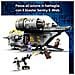 Star Wars 75447 Razor Crest, Astronave Giocattolo con 4 Minifigure e Figura Grogu, Regalo di Compleanno per Bambini 10+ - Foto miniatura 16