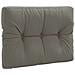 Cuscino per schienale di pallet VIANEN 100% Poliestere Grigio - Foto miniatura 1